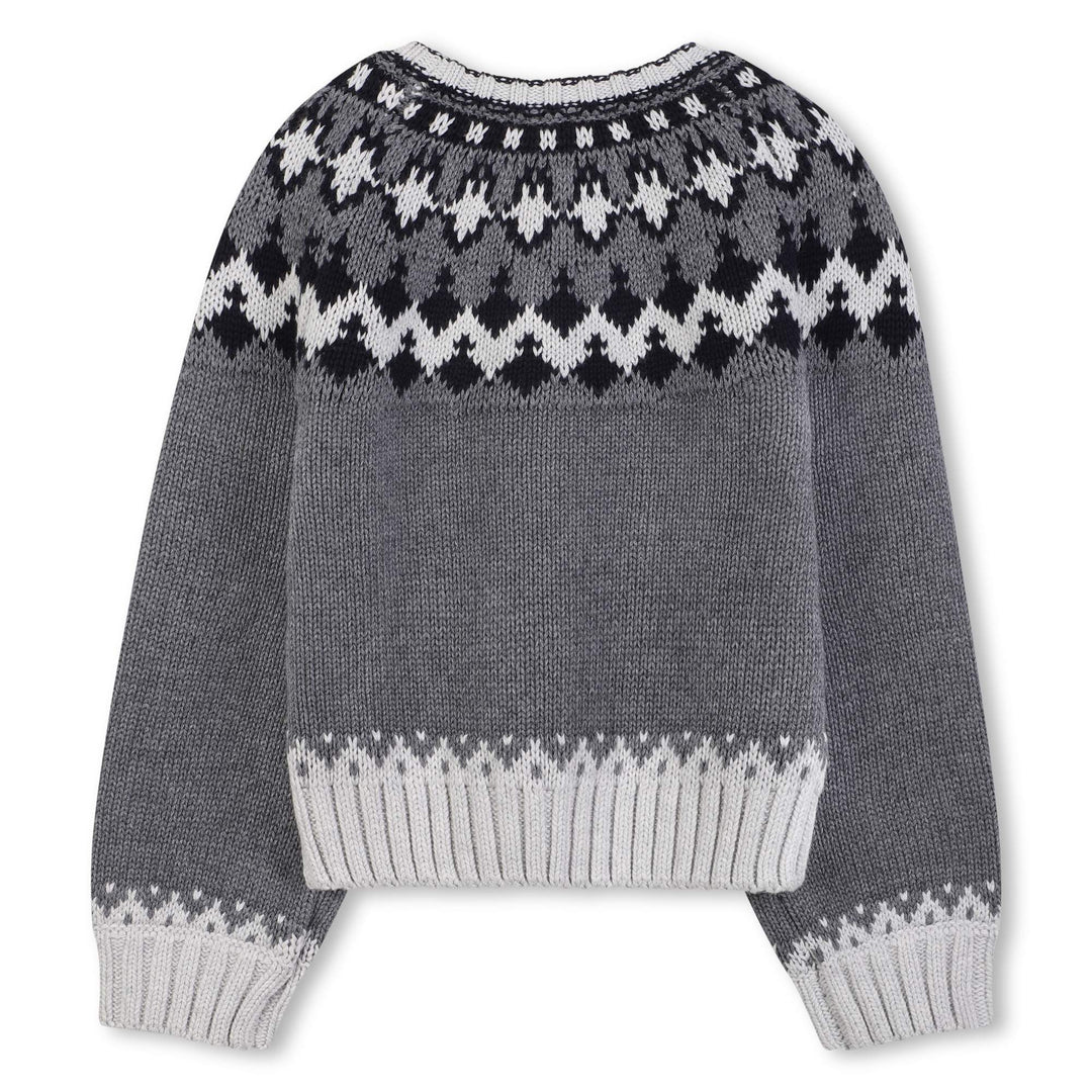 Mini Me Sweater Wool - Heather Grey - Posh New York