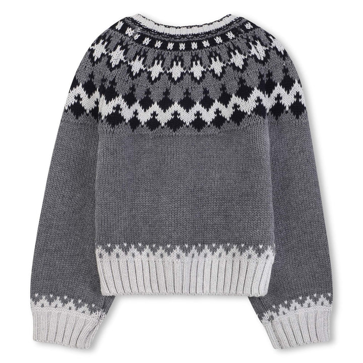 Mini Me Sweater Wool - Heather Grey - Posh New York