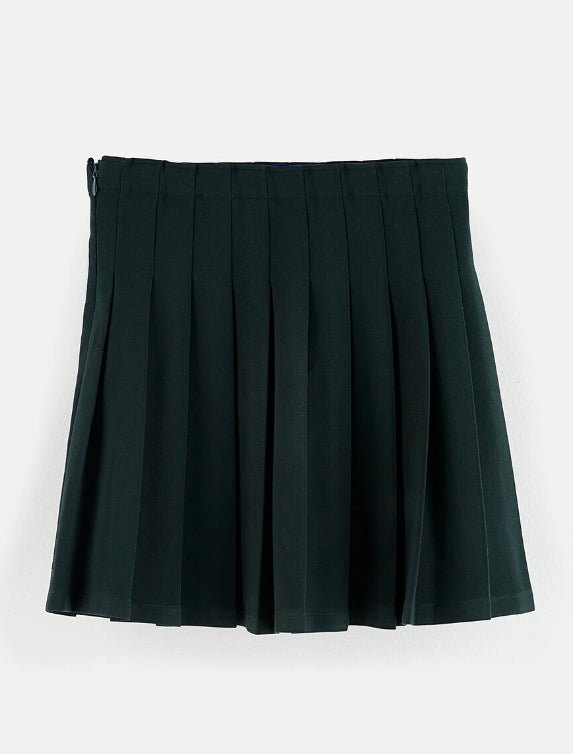 Mini Pleated Skirt - Forest - Posh New York