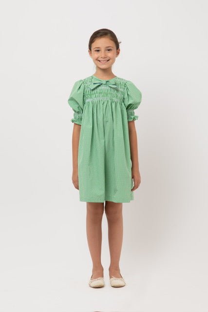 Mint Green Dress With Sweet Bow - Verd - Posh New York
