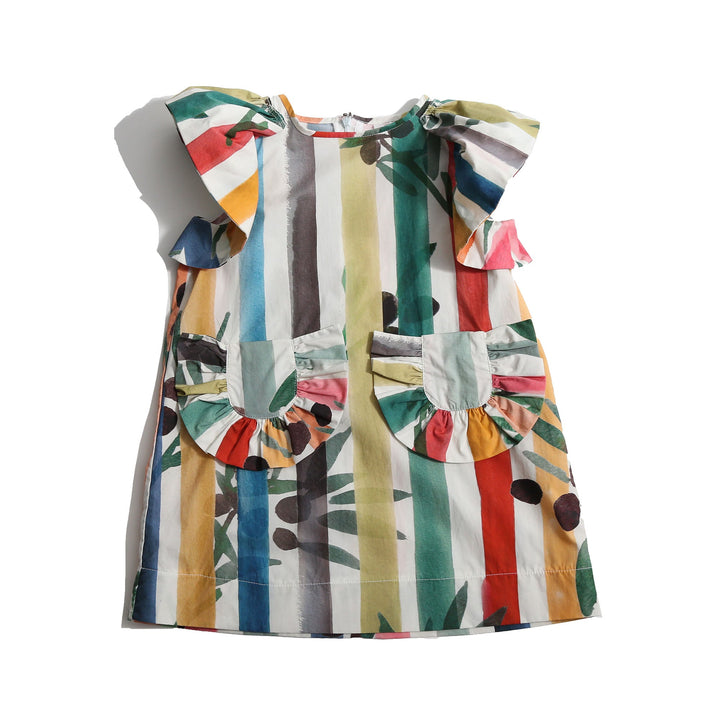 Morgan Pocket Fan Frock - Rainbow - Posh New York