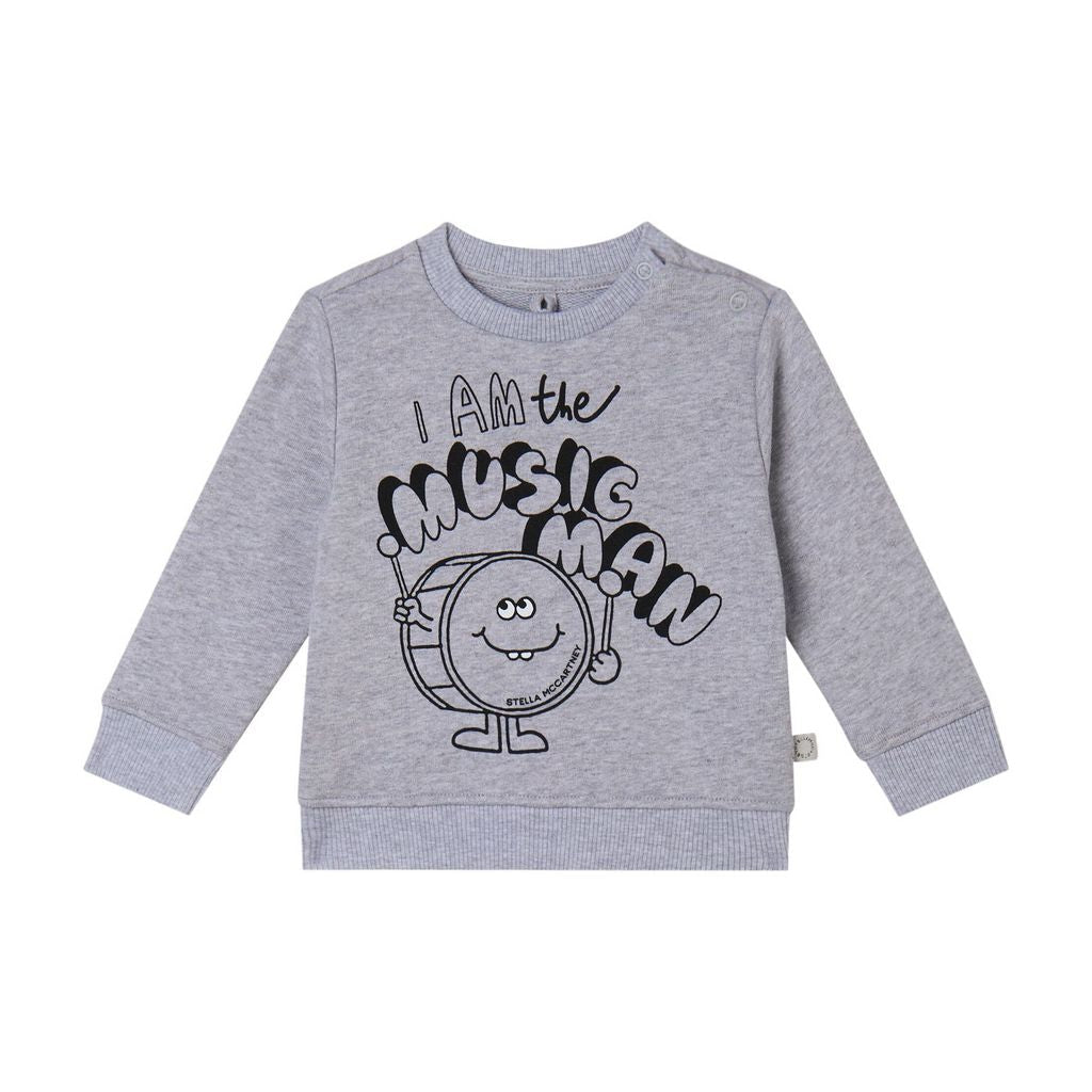 Music Man Sweatshirt - Grey - Posh New York