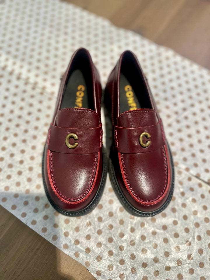 Napa Burgundy C Loafers - Bugundy - Posh New York