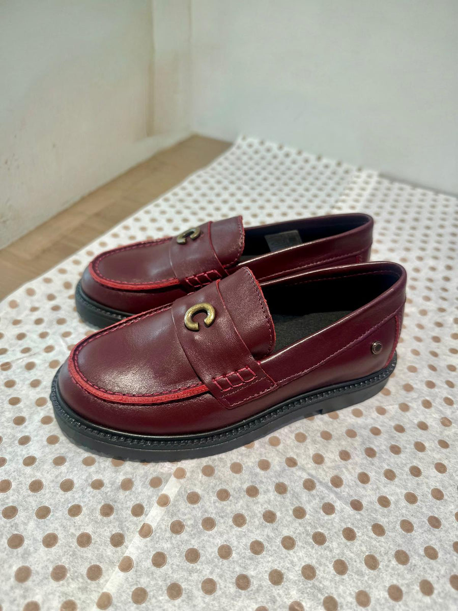 Napa Burgundy C Loafers - Bugundy - Posh New York
