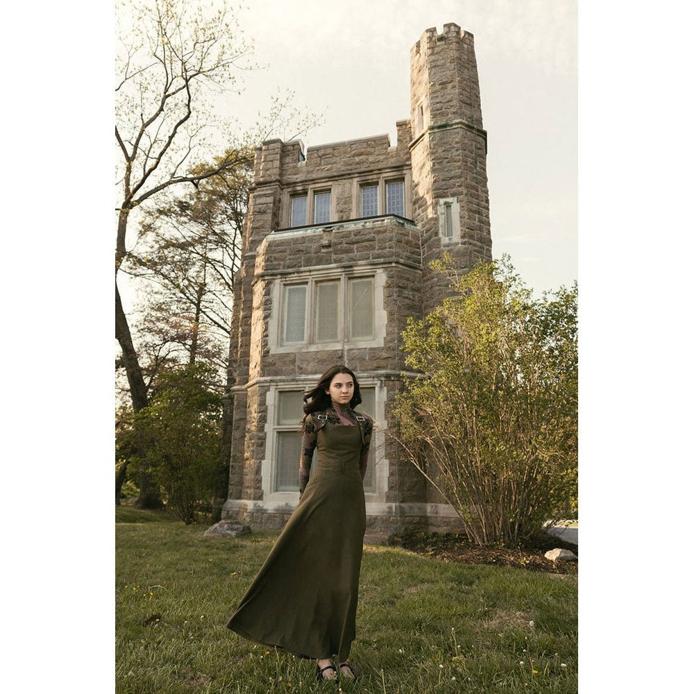 Olive Buckle Jumper - Olive - Posh New York