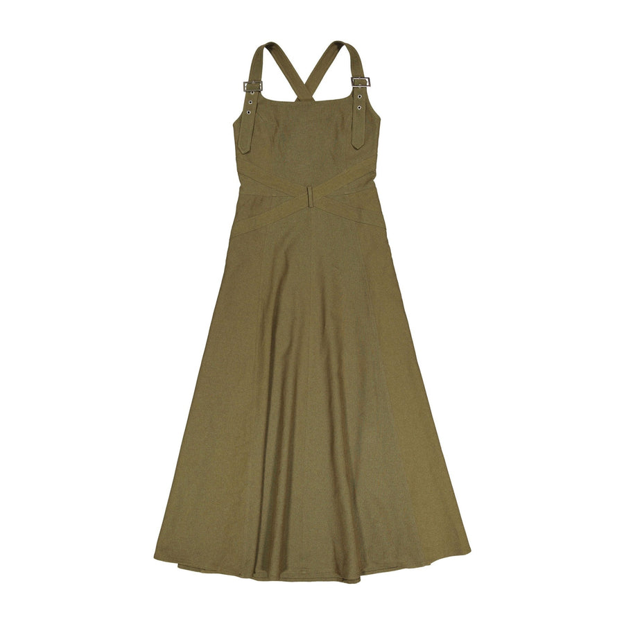 Olive Buckle Jumper - Olive - Posh New York