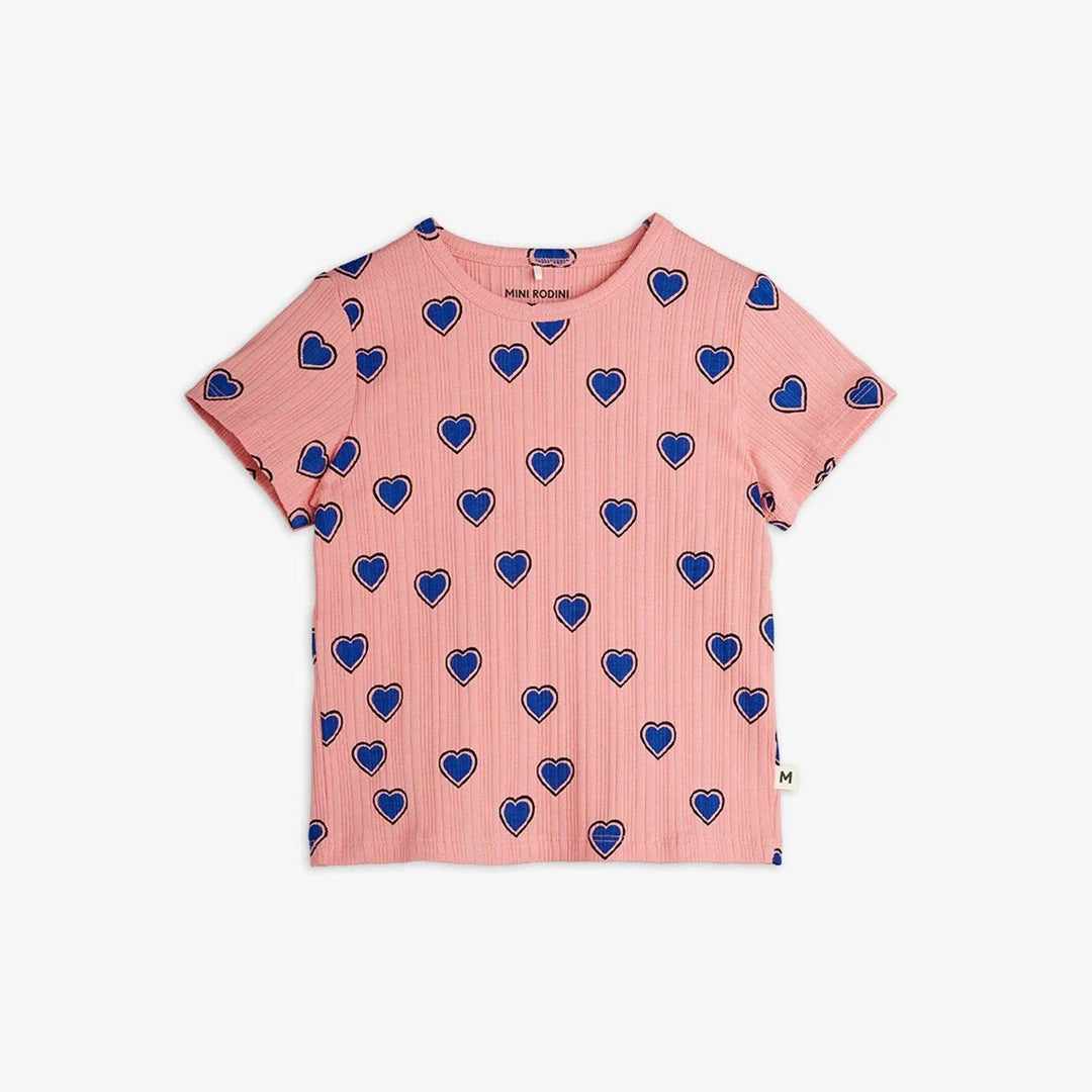 OutlinedHearts Aop SS - Pink - Posh New York