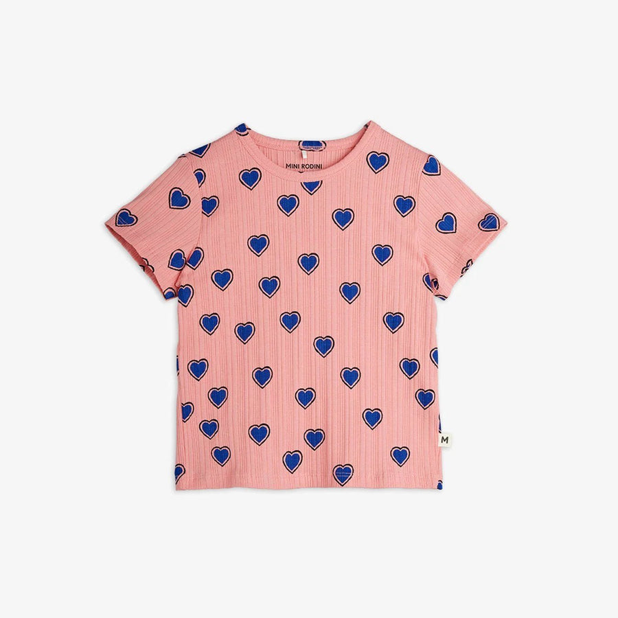 OutlinedHearts Aop SS - Pink - Posh New York