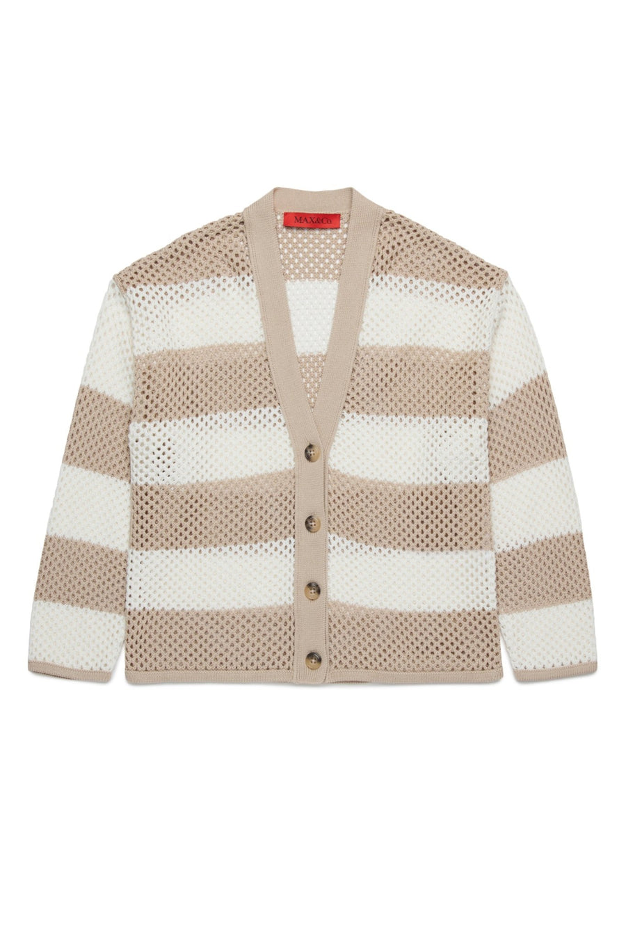 Over Maglia Cardigan - Natural White Sand - Posh New York