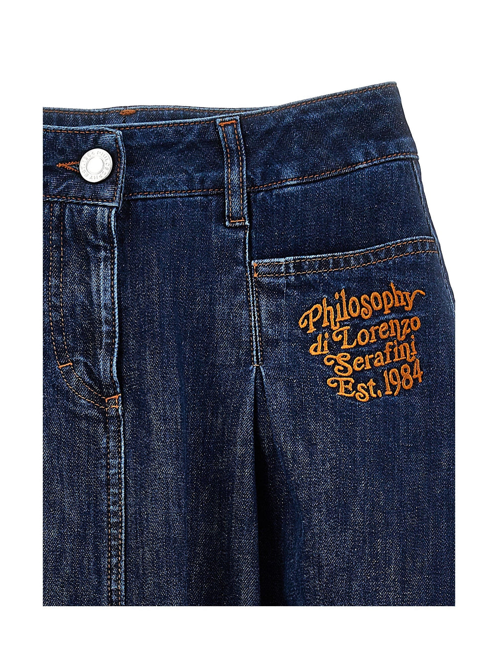 Philosophy Denim Skirt - Blue - Posh New York