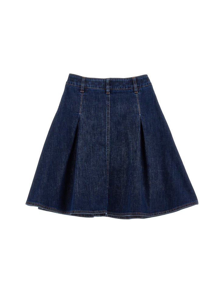 Philosophy Denim Skirt - Blue - Posh New York