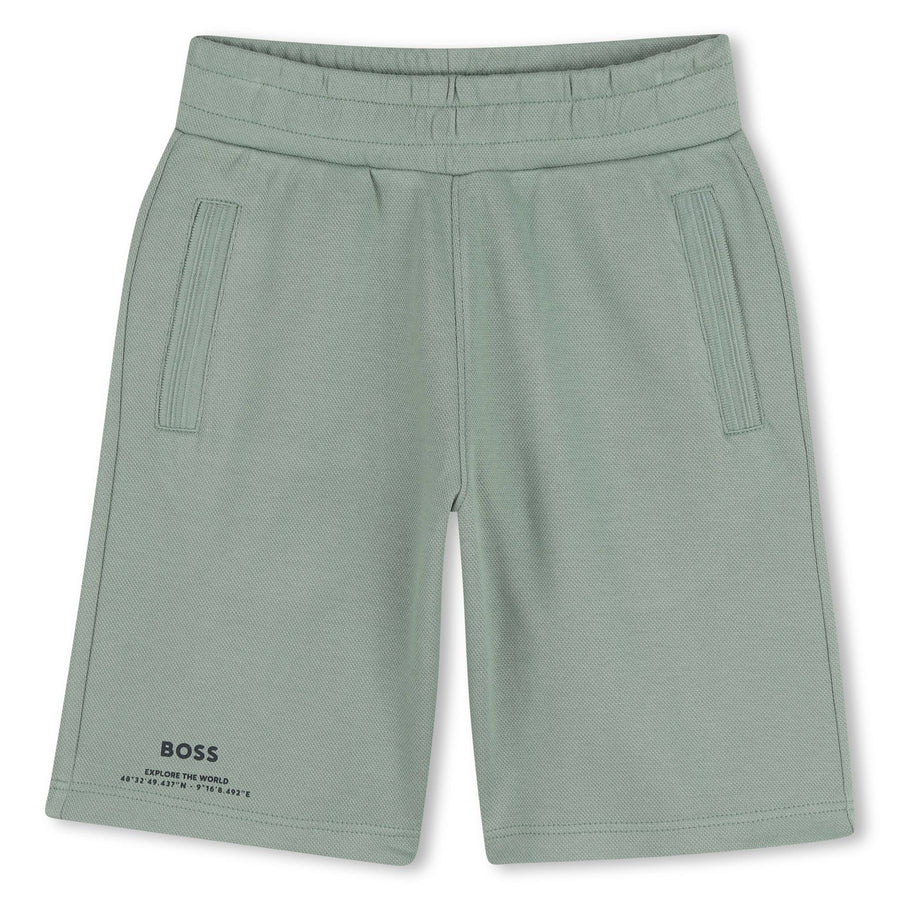 Pique Shorts - 64U Green Bay - Posh New York