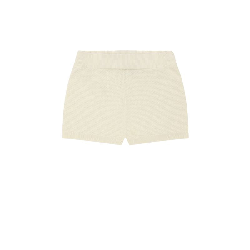 Pique Shorts - Ecru - Posh New York