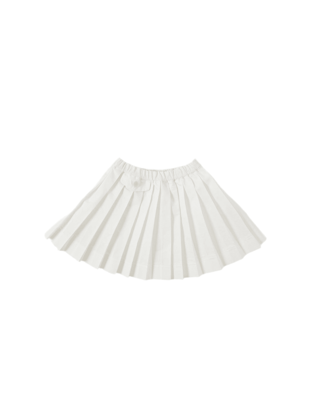 Pleated Skirt - White - Posh New York