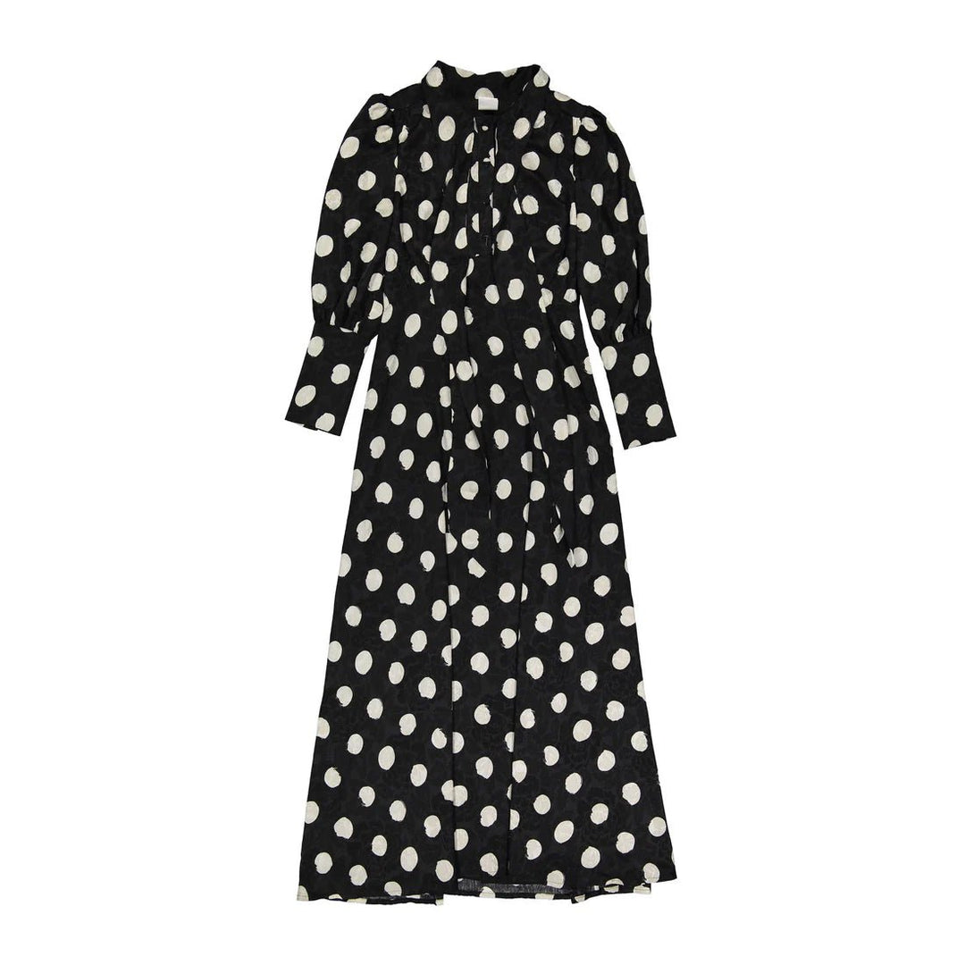 Polka Dot Dress - Black - Posh New York