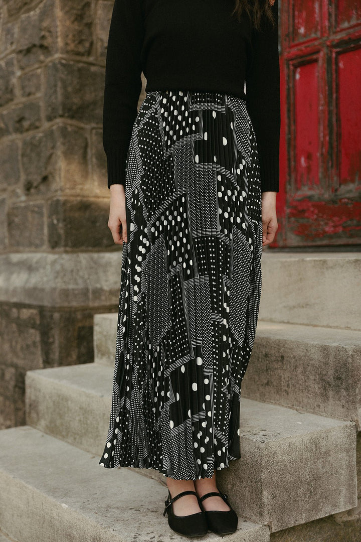 Polka Dot Jumper - Black - Posh New York