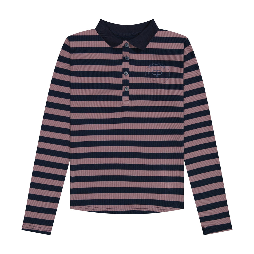 Posh Polo - Purple/Navy - Posh New York
