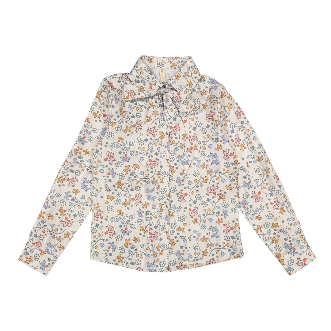 Printed Blouse - Print - Posh New York