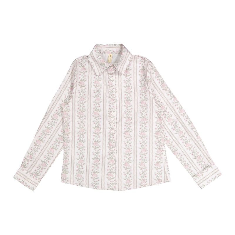 Printed Blouse - Printed - Posh New York