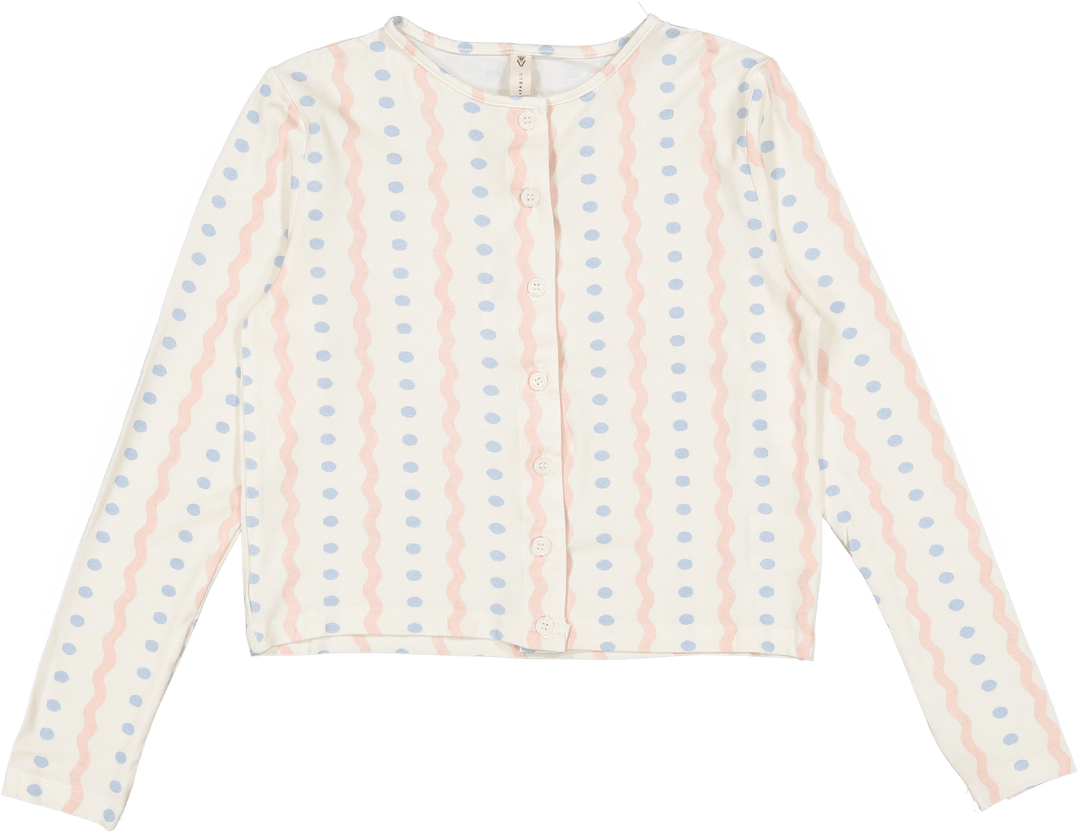 Printed Cardigan - Print - Posh New York