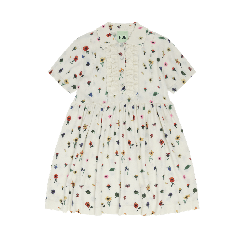 Printed Dress - Flower - Posh New York