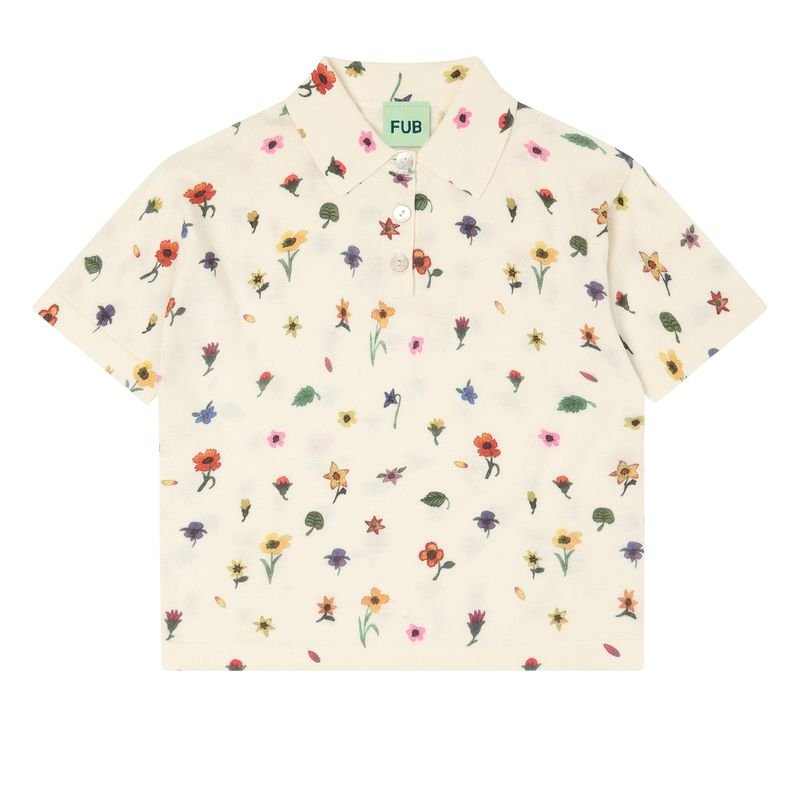 Printed Polo - Flower - Posh New York