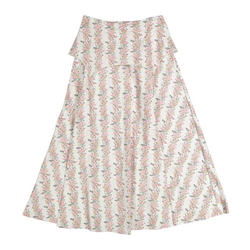Printed Skirt - Print - Posh New York