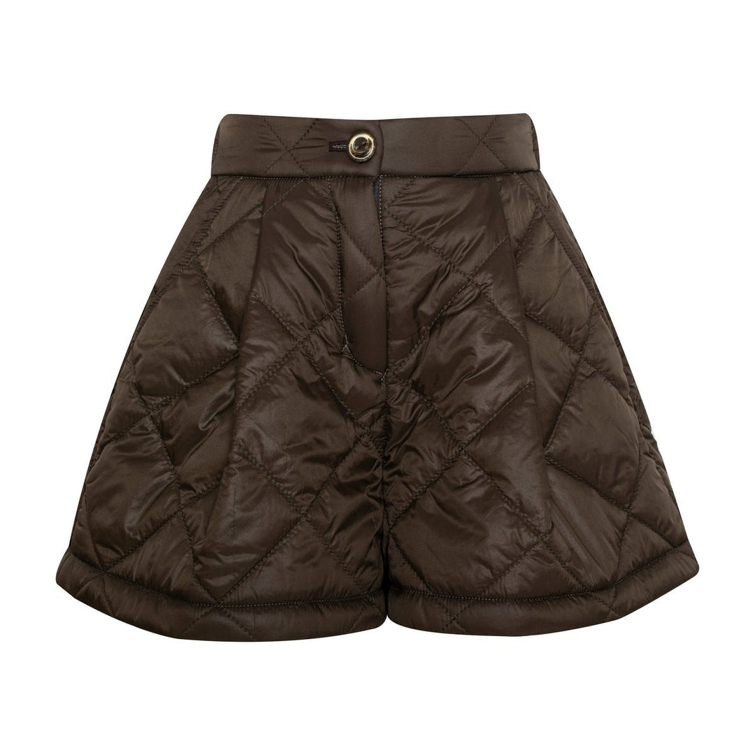 Puffer Shorts Lane - Brown - Posh New York