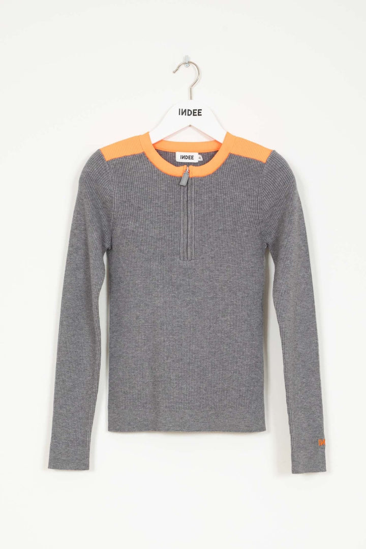 Pullover Together - Grey Melange - Posh New York