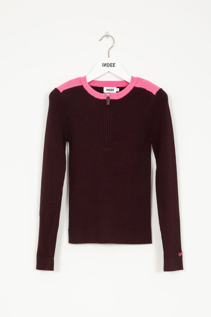 Pullover Together - Merlot - Posh New York