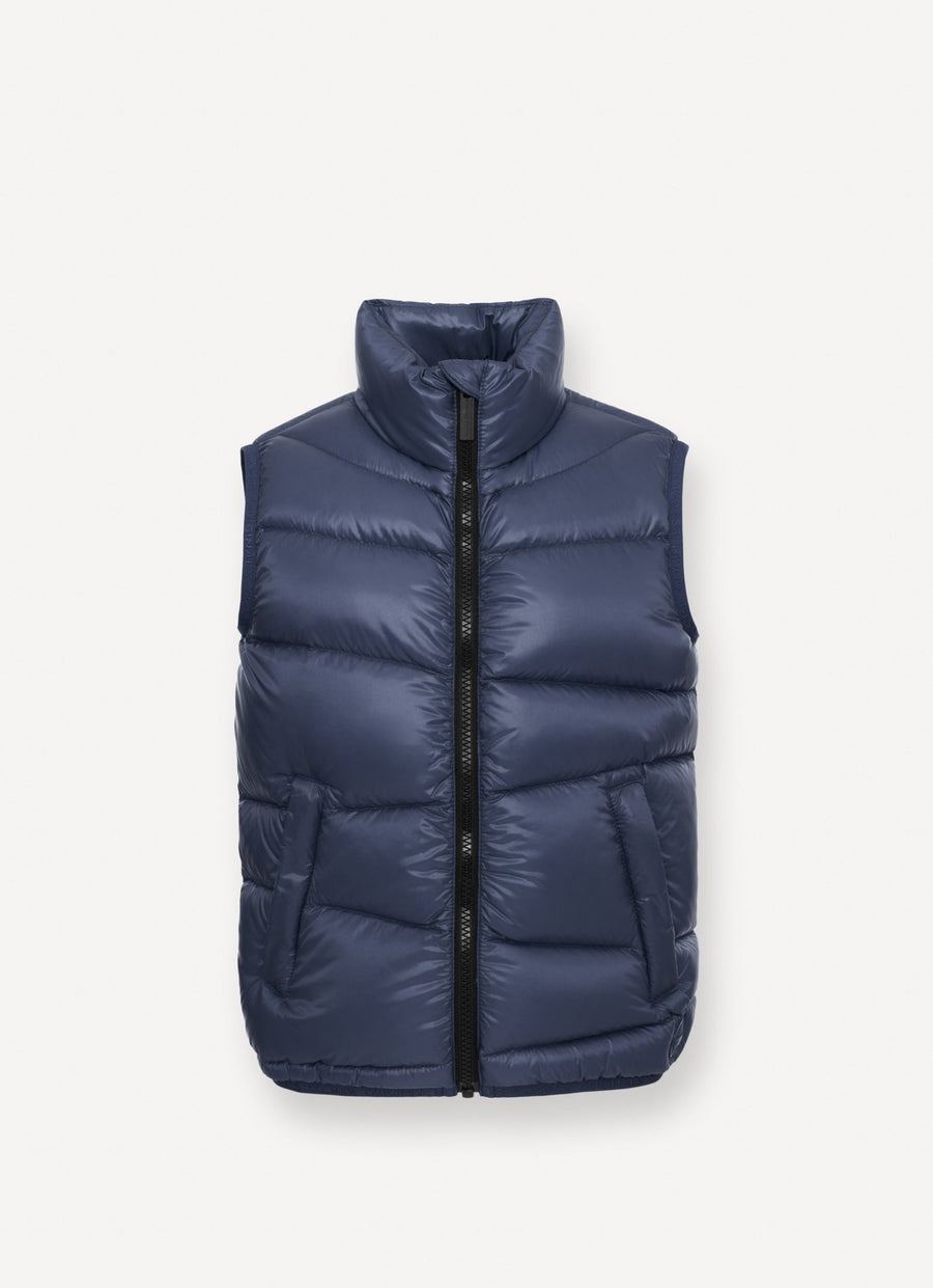Quilted Vest Padded with Natural Down - 68 - Posh New York