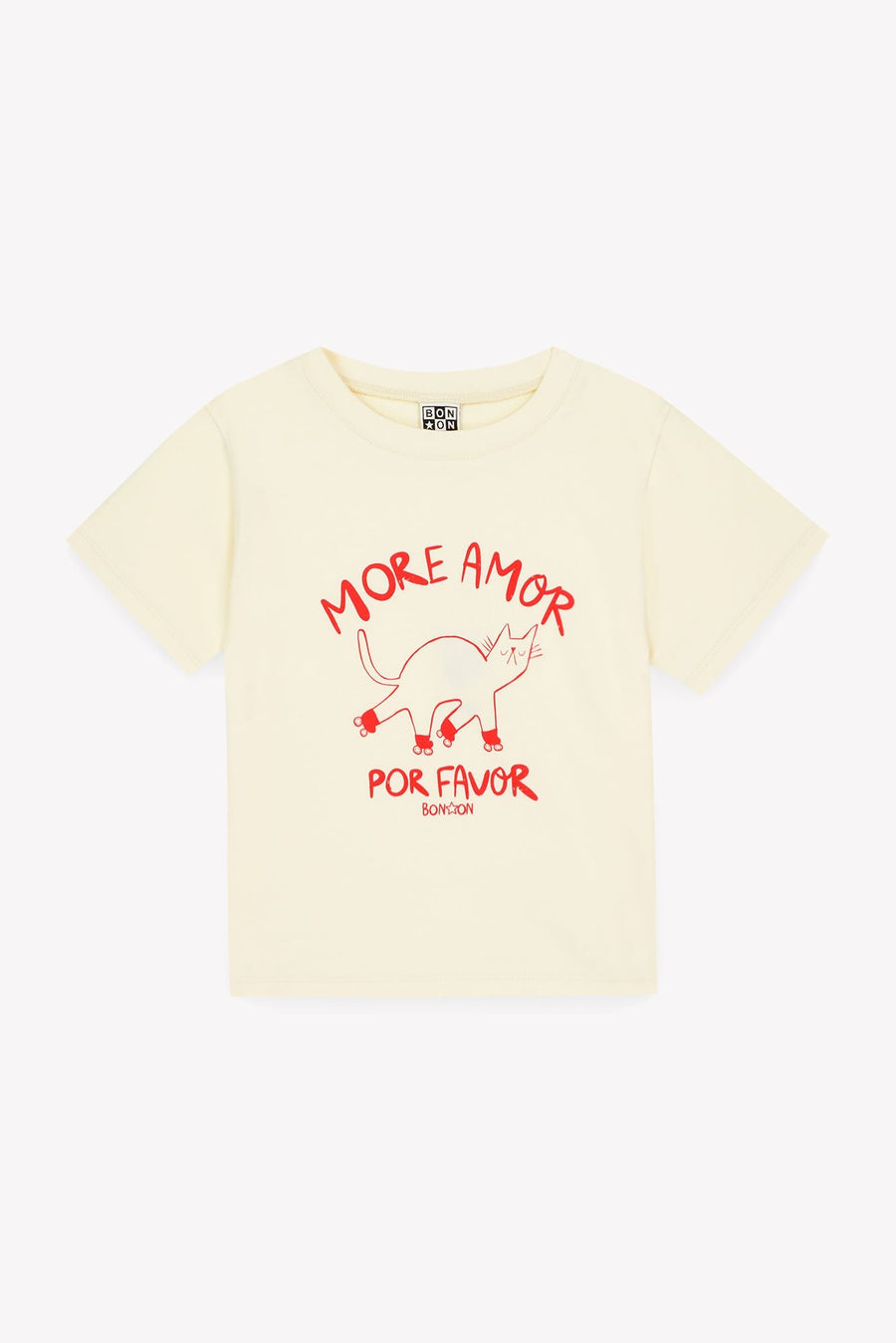 Red Amour Tee - Vanilla - Posh New York