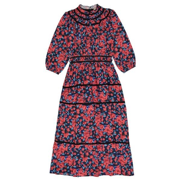 Red Floral Dress - Floral - Posh New York