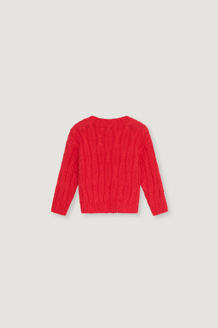 Red Tulip Sweater - Tulip Red - Posh New York