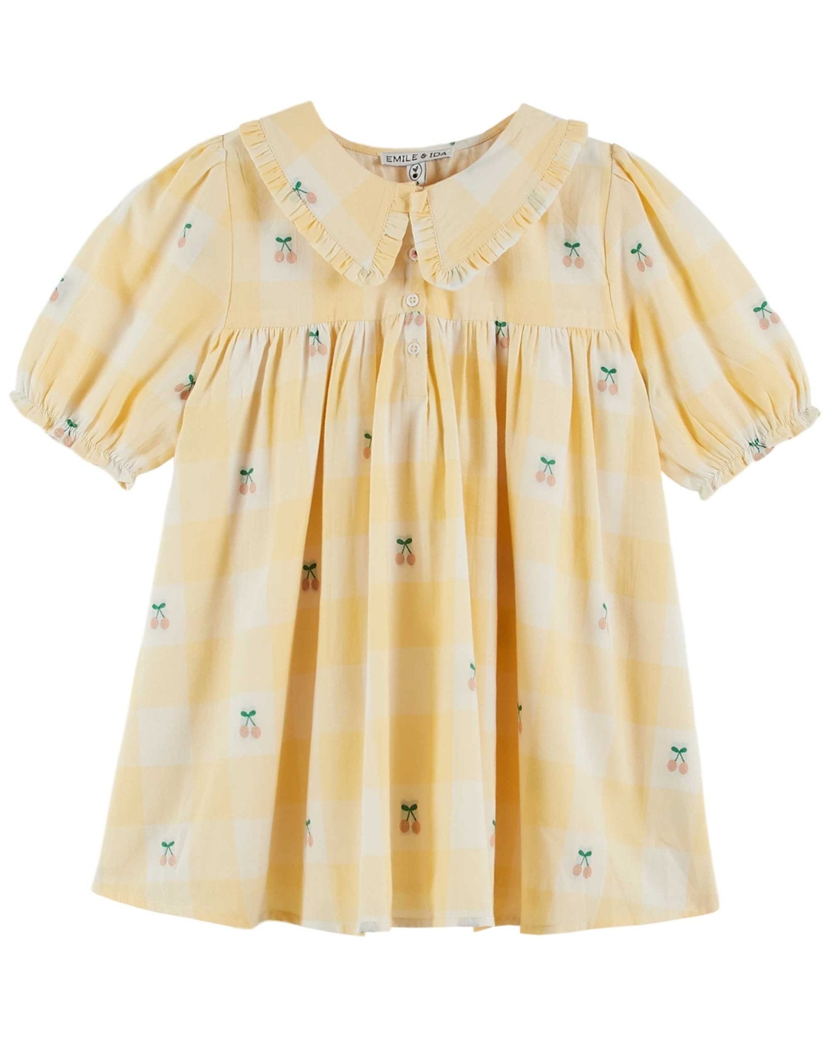 ワンピース RMILE ET IDA MINI VICHY Pinafore Dress RMILE ET IDA MINI VICHY Pinafore Dress