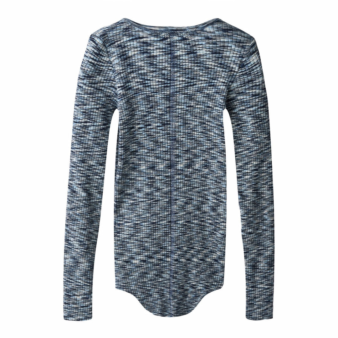 Rochelle Tee - Blue Mouline - Posh New York