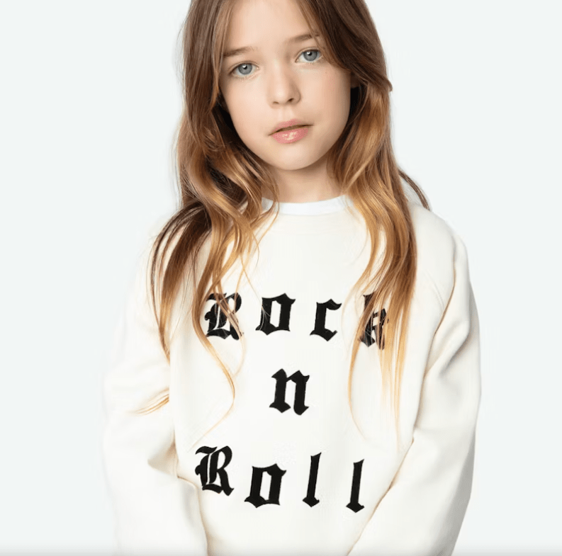 Rock N Roll Sweatshirt - Rasberry - Posh New York