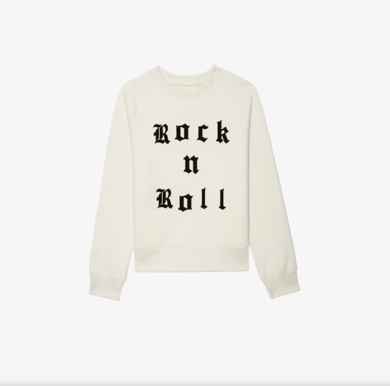 Rock N Roll Sweatshirt - Rasberry - Posh New York