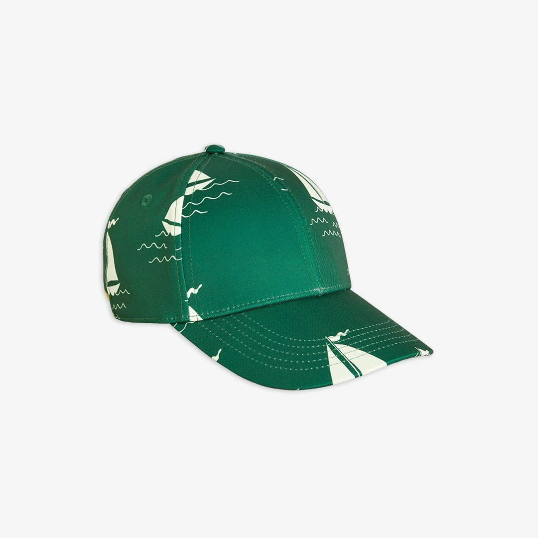 saling boats cap - Green - Posh New York