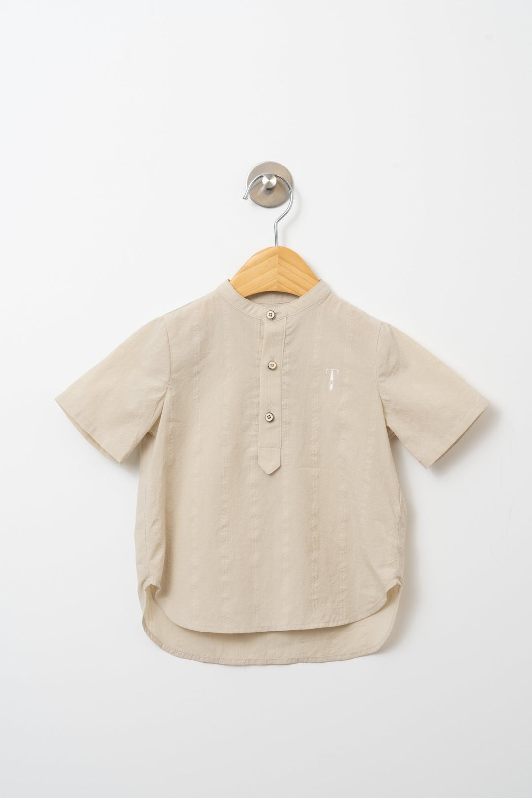 Shirt Round - Beige - Posh New York