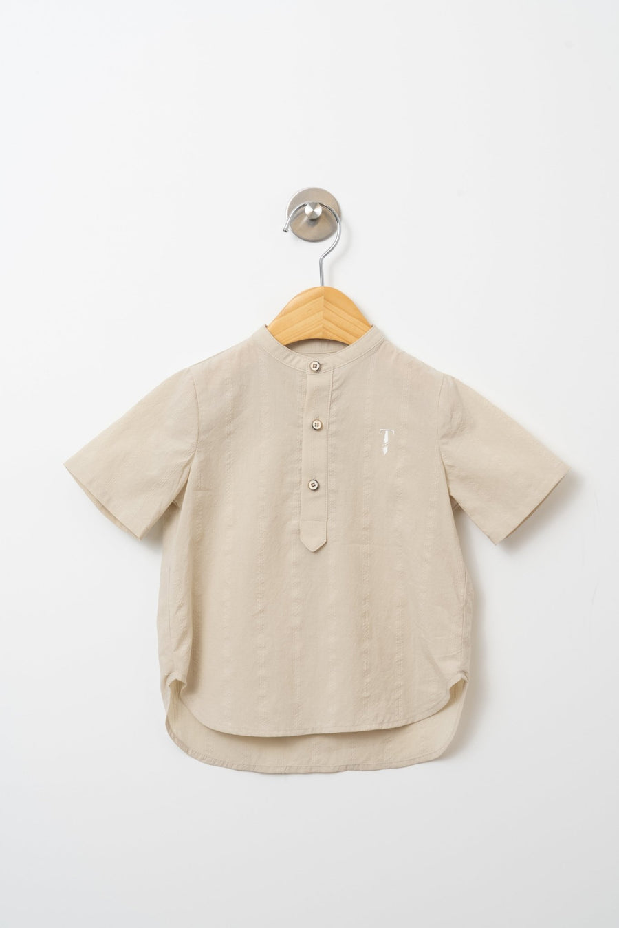 Shirt Round - Beige - Posh New York