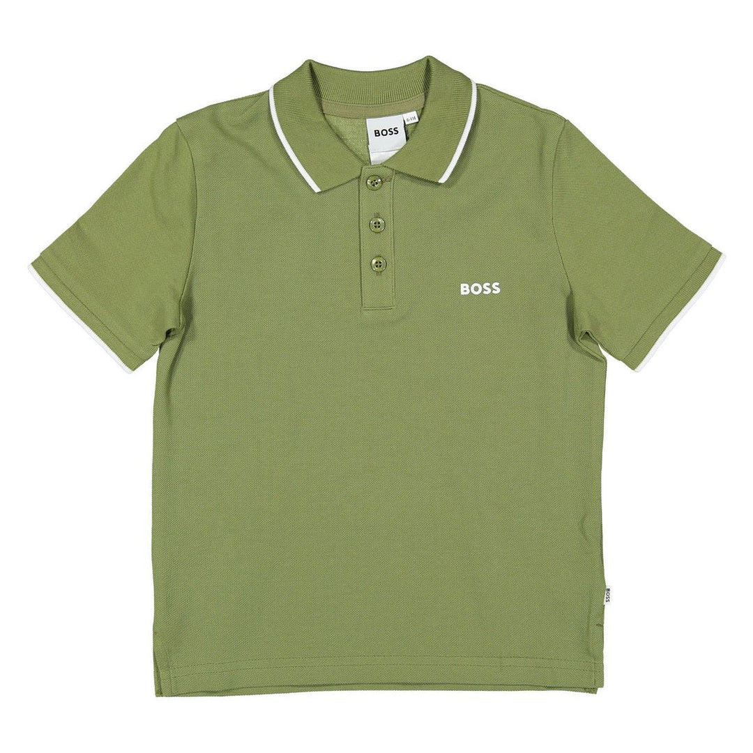 Short Sleeve Polo - Dark Green - Posh New York