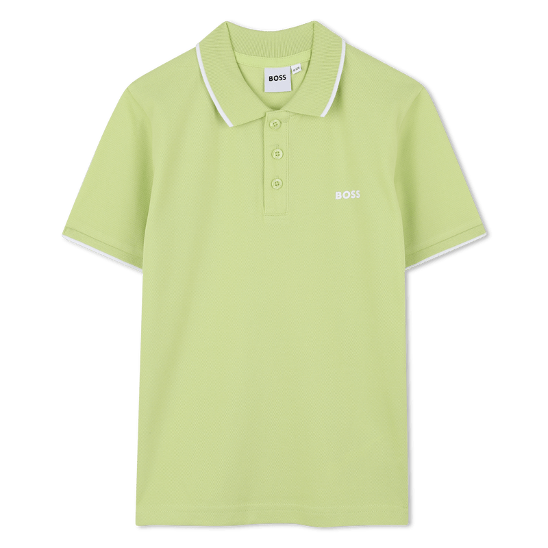 Short Sleeve Polo - Lime - Posh New York