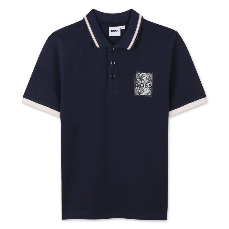 Short Sleeve Polo - Navy - Posh New York