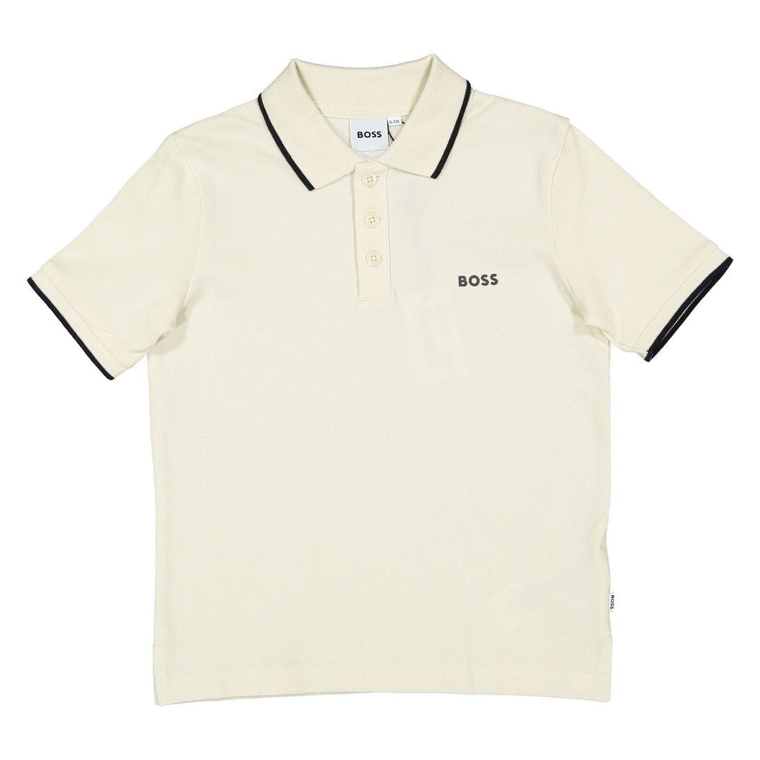 Short Sleeve Polo - Sand - Posh New York