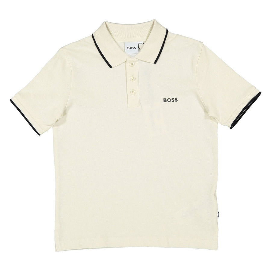 Short Sleeve Polo - Sand - Posh New York