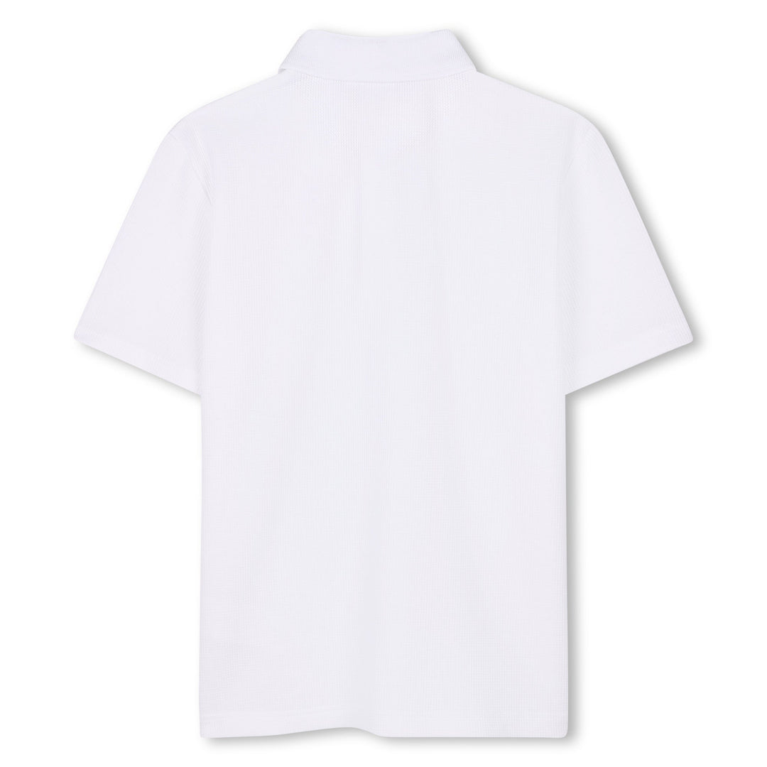 Short Sleeve Polo - White - Posh New York