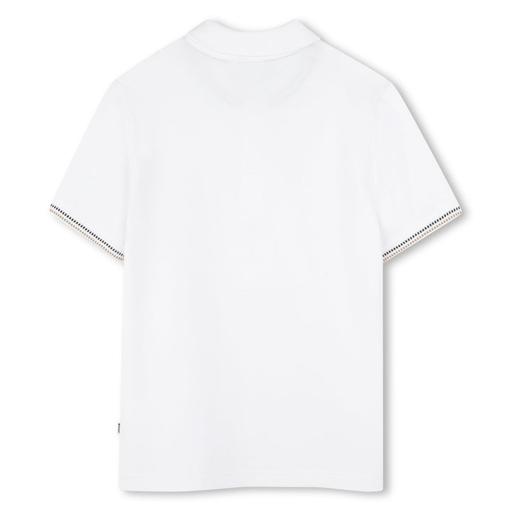 Short Sleeve Polo - White - Posh New York