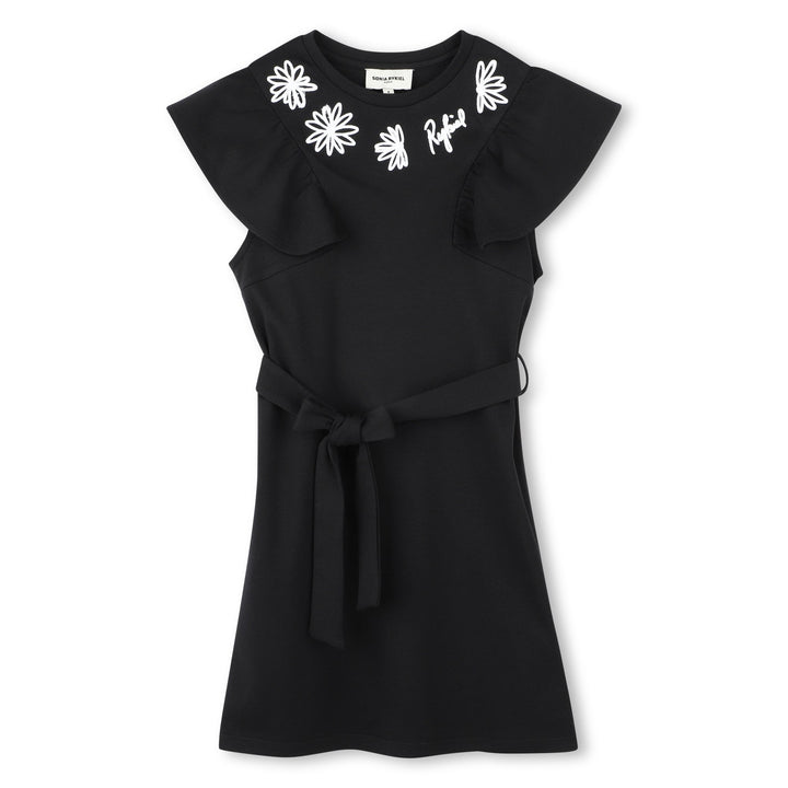 Short Sleeved Dress - Black - Posh New York