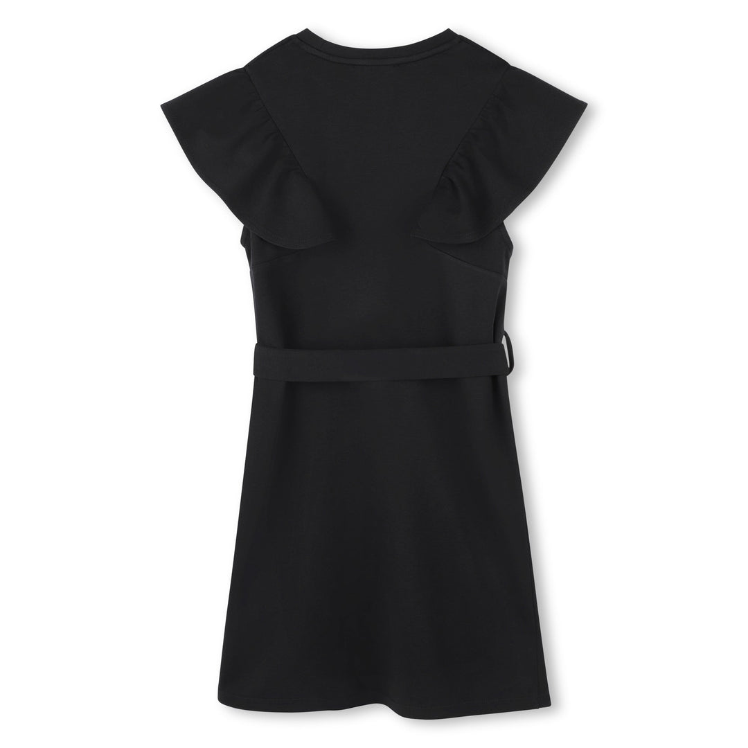 Short Sleeved Dress - Black - Posh New York